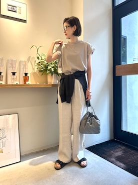 Juri.Hさん（レディース・165cm）の春コーディネート