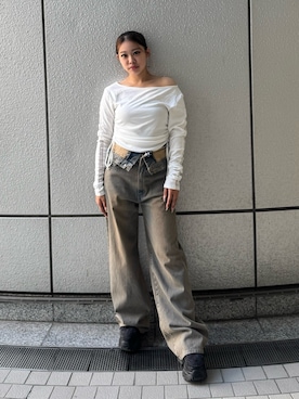 荒尾杏菜さん(レディース・148cm)の夏コーディネート
