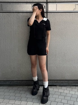 荒尾杏菜さん(レディース・148cm)の春コーディネート