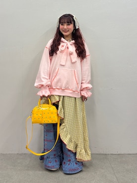 「HELLO.SANFRANCISCO（ハローサンフランシスコ）のアイテム」を使った、ひまさん（レディース・153cm）の春コーディネート