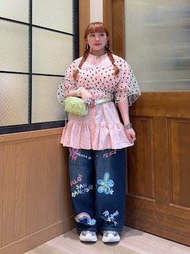 ひまさん（レディース・153cm）の夏コーディネート