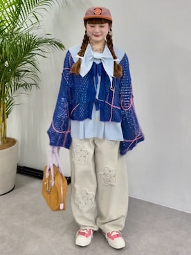 ひまさん(レディース・153cm)の夏コーディネート