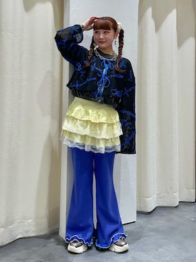 「HELLO.SANFRANCISCO（ハローサンフランシスコ）のアイテム」を使った、ひまさん（骨格ウェーブ・レディース・153cm）の夏コーディネート