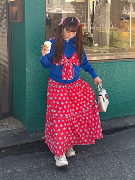 「アイテム（ワンピース/ドレス）」を使った、ひまさん（レディース・153cm・20代）の夏コーディネート
