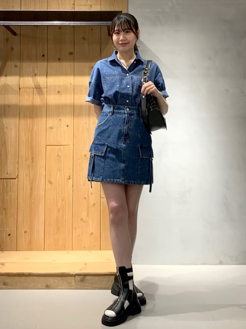 PAGEBOY カーゴデニムミニスカート PAGEBOY｜カーゴデニムミニスカート | Rakuten Fashion(楽天