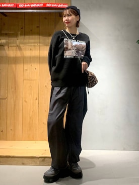 hIkarIさん（レディース・168cm）の冬コーディネート