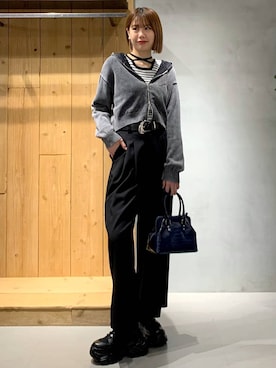 hIkarIさん（レディース・168cm）の冬コーディネート