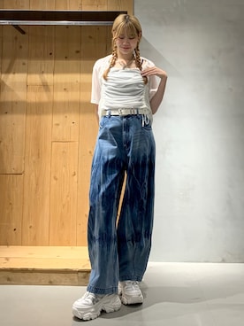 「PAGEBOY（ページボーイ）のアイテム」を使った、hIkarIさん（レディース・168cm）の秋コーディネート