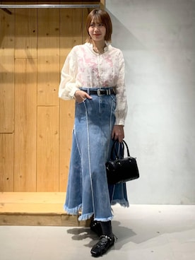 hIkarIさん（レディース・168cm）の春コーディネート