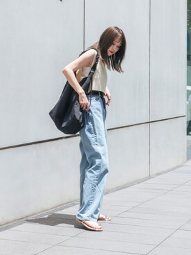 千葉さん（レディース・162cm）の夏コーディネート