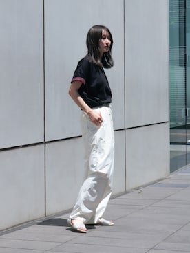 千葉さん(レディース・162cm)の夏コーディネート