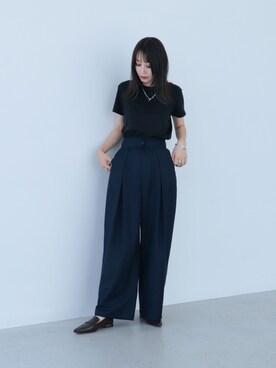 千葉さん(レディース・162cm)の夏コーディネート