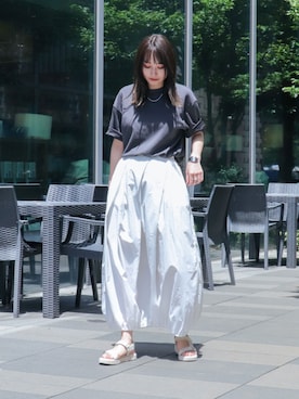 千葉さん（レディース・162cm）の春コーディネート