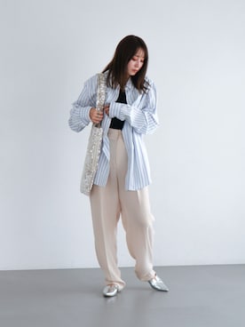 千葉さん（レディース・162cm）の夏コーディネート