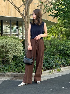 千葉さん（レディース・162cm）の夏コーディネート