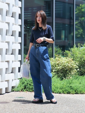 千葉さん(レディース・162cm)の夏コーディネート