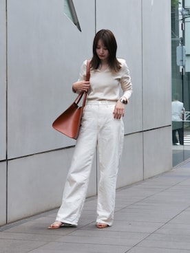 千葉さん（レディース・162cm）の夏コーディネート