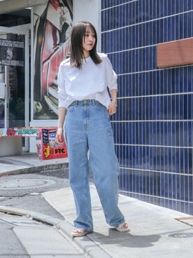 千葉さん（レディース・162cm）の春コーディネート