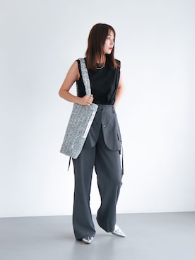 千葉さん(レディース・162cm)の秋コーディネート