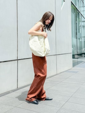 千葉さん(レディース・162cm)の夏コーディネート