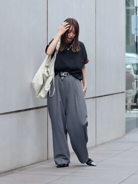 千葉さん（レディース・162cm）の夏コーディネート