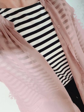 「Honeys（ハニーズ）のアイテム」を使った、konomiiさん（レディース・153cm）の春コーディネート