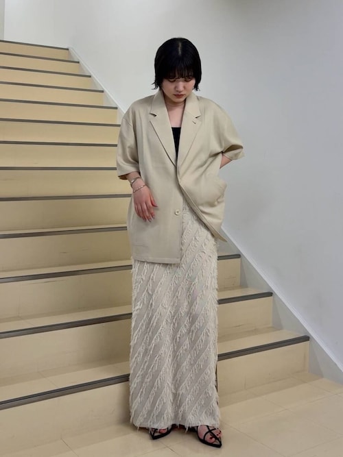 ポインテッドナローストラップサンダル
