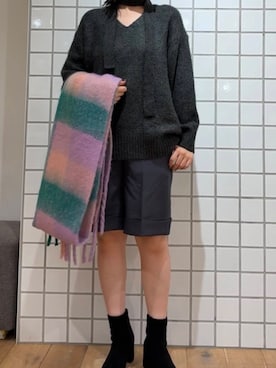 manaさん（レディース・159cm）の秋コーディネート