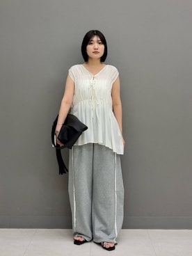 manaさん（レディース・159cm）の夏コーディネート