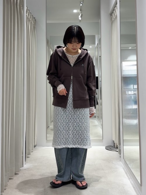 セール】『別注』Champion×SENSE OF PLACE ジップパーカー（パーカー