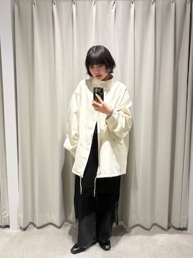 manaさん（レディース・159cm）の冬コーディネート