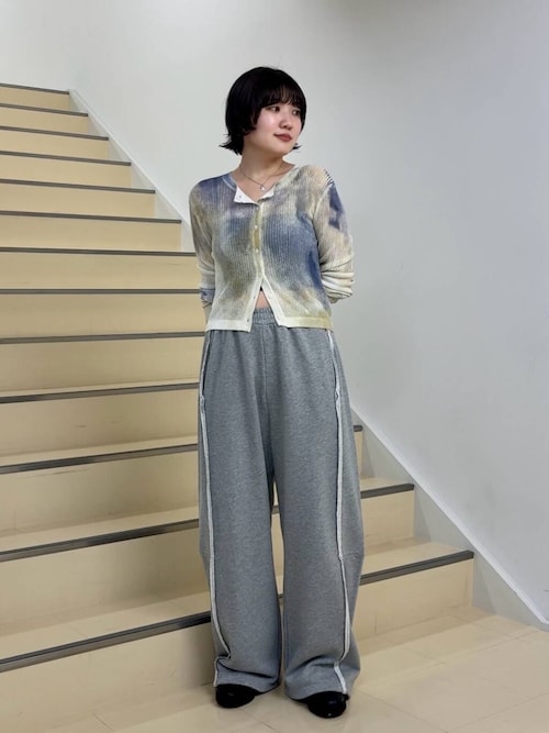キリカエカーブスウェットパンツ