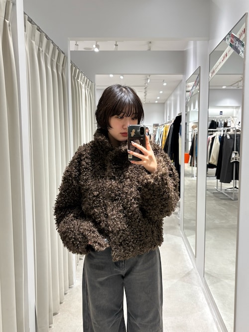 プードルファーミドルジャケット（ブルゾン）｜SENSE OF PLACE by