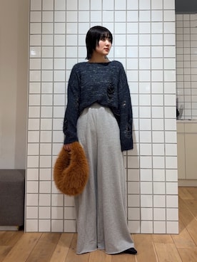 manaさん（レディース・159cm）の冬コーディネート