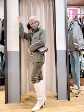 「AVIREX（アヴィレックス）のアイテム（その他）」を使った、tomocoroさん（レディース・166cm）の秋コーディネート