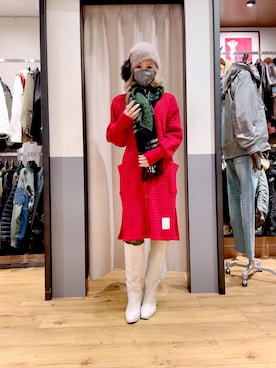 「AVIREX（アヴィレックス）のアイテム（その他）」を使った、tomocoroさん（レディース・166cm）の秋コーディネート
