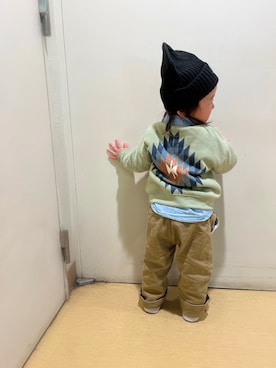 「アイテム（その他）」を使った、manaさん（キッズ・90cm）の冬コーディネート