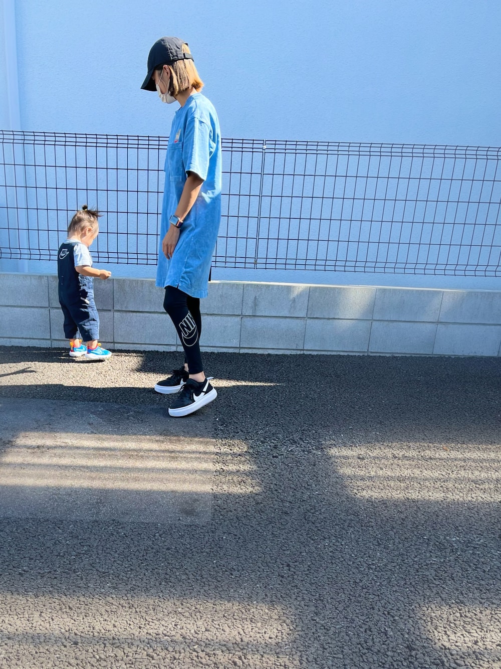 ナイキ　シャツワンピース NIKE（ナイキ）の「NIKE/ナイキ CJ2243-010 Tシャツワンピース