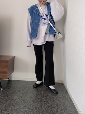 「THE SHINZONE（ザ　シンゾーン）のアイテム（スウェット）」を使った、massssさん（レディース・152cm）の春コーディネート