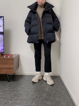 「Bonum（ボナム）のアイテム」を使った、massssさん（レディース・152cm）の冬コーディネート