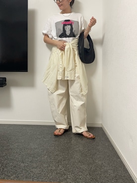 「BIOTOP（ビオトープ）のアイテム」を使った、massssさん（レディース・152cm）の夏コーディネート
