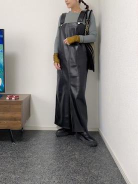 「Spick & Span（スピックアンドスパン）のアイテム（ワンピース）」を使った、massssさん（レディース・152cm）の秋コーディネート