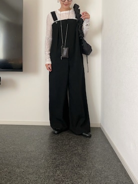 「アイテム（バレエシューズ）」を使った、massssさん（レディース・152cm）の秋コーディネート