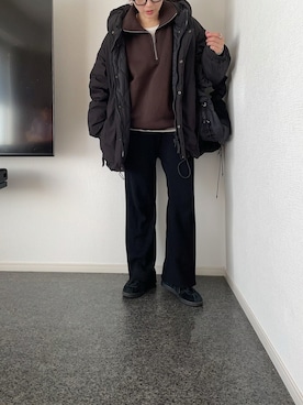 「Firsthand（ファーストハンド）のアイテム」を使った、massssさん（レディース・152cm）の冬コーディネート