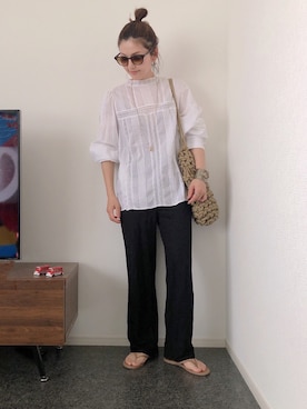 「ALIENINA（アリエニーナ）のアイテム」を使った、massssさん（レディース・152cm）の夏コーディネート