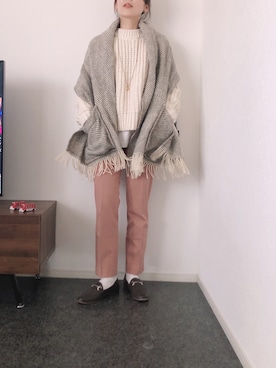 「アイテム（その他シューズ）」を使った、massssさん（レディース・152cm）の冬コーディネート