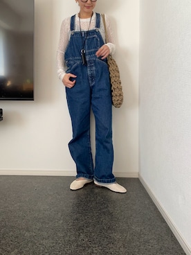 「FRAMeWORK（フレームワーク）のアイテム」を使った、massssさん（レディース・152cm）の春コーディネート