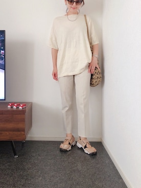 「ALIENINA（アリエニーナ）のアイテム」を使った、massssさん（レディース・152cm）の夏コーディネート