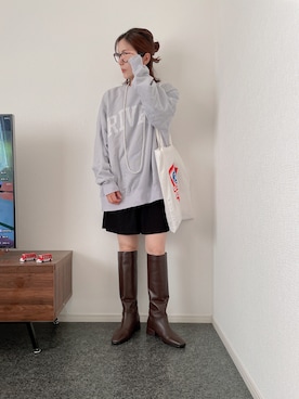 「GOOD ROCK SPEED（グッドロックスピード）のアイテム（バッグ）」を使った、massssさん（レディース・152cm）の秋コーディネート