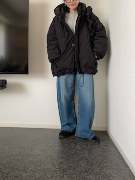 「Firsthand（ファーストハンド）のアイテム」を使った、massssさん（レディース・152cm）の冬コーディネート